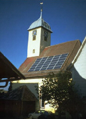 Bild der Mindersbacher Kirche